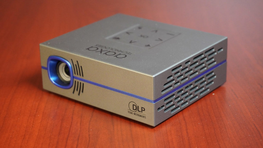 AAXA P8 mini projector close up