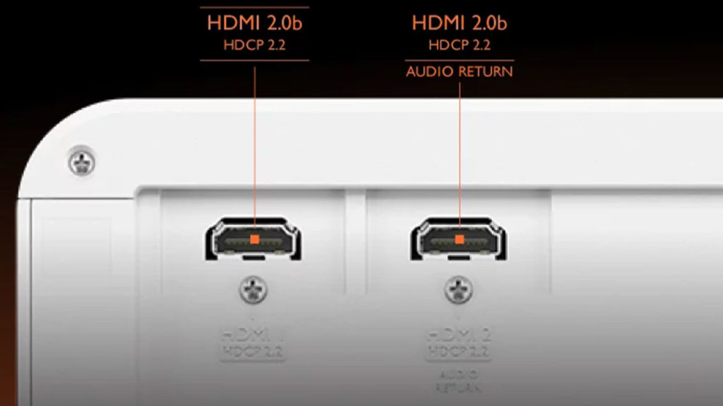 The X3000i has HDMI ports