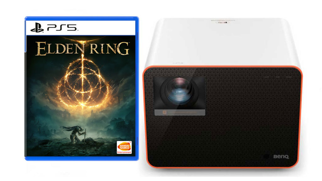 Elden Ring paired amazingly well with the BenQ X3000i gaming projector I used for this article.
