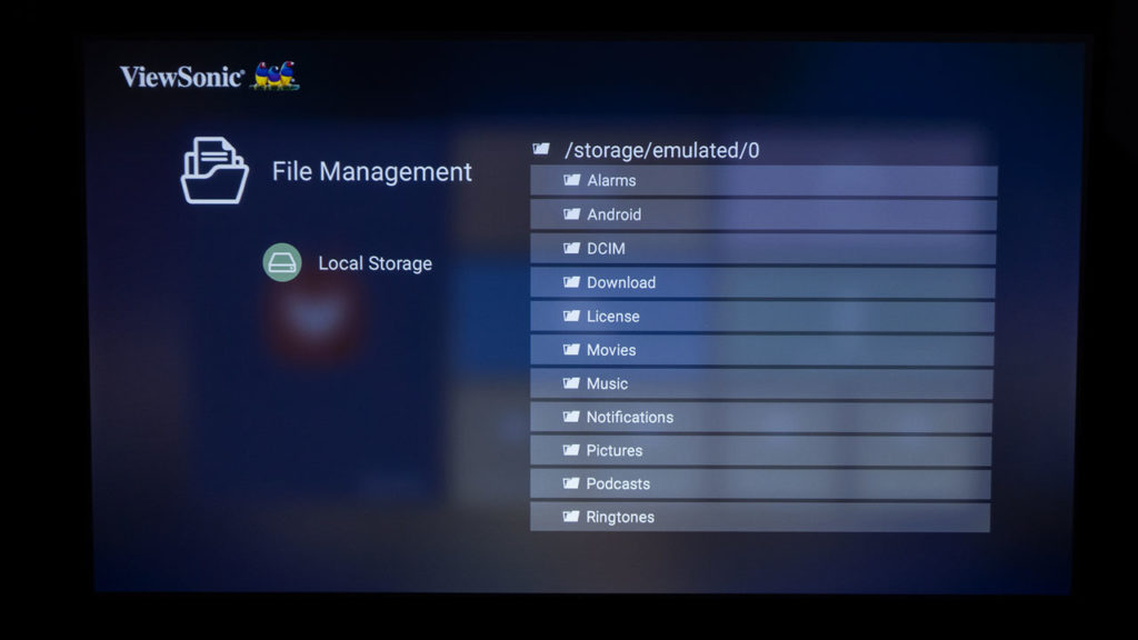 BUILT-IN MEDIA PLAYER