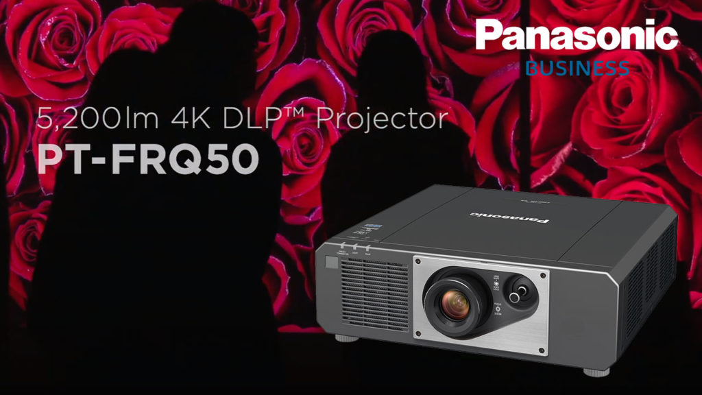The Panasonic PT-FRQ50 is designed for business and education applications.
