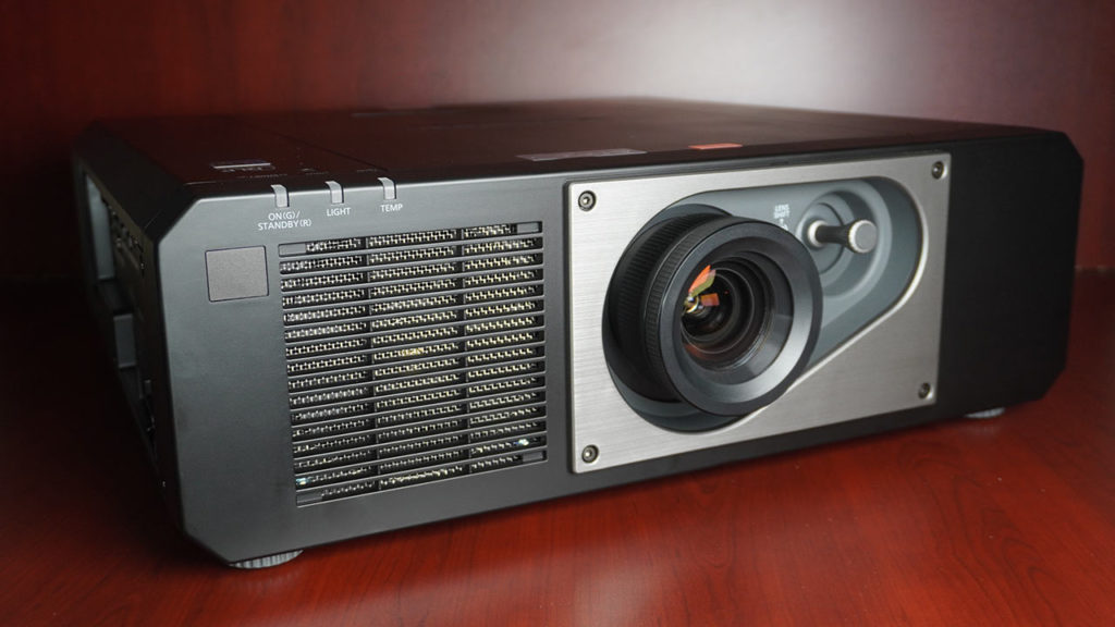 Panasonic PT-FRQ50 Projector from the front