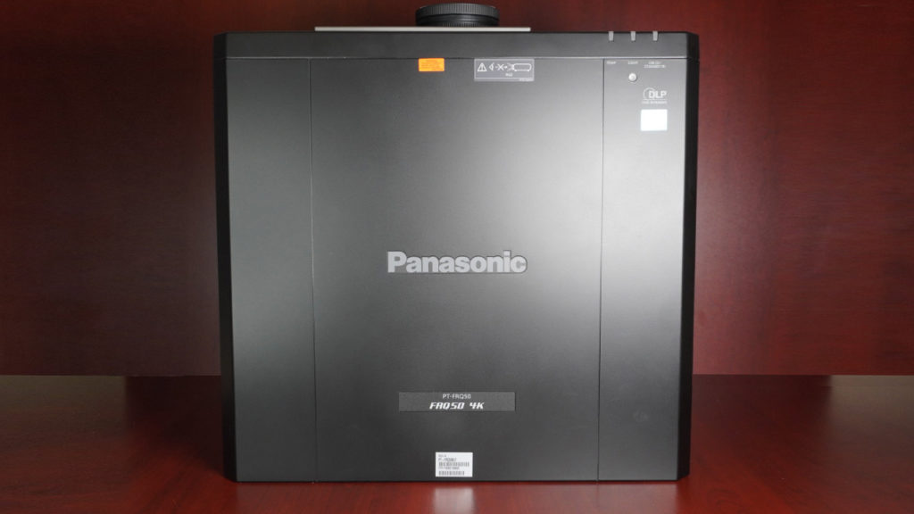 Panasonic PT-FRQ50 Projector from the above