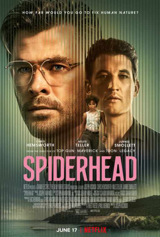 Spiderhead Movie Poster - Projector Reviews