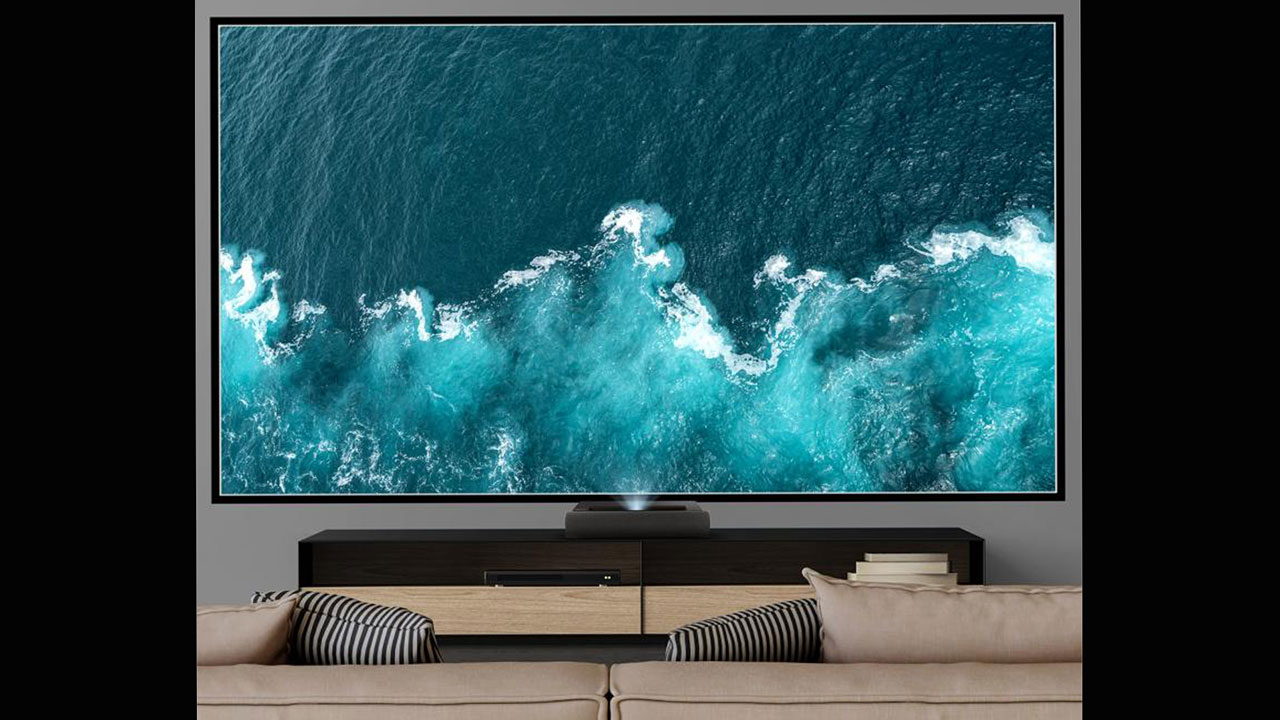 Vidéoprojecteur 4K ViewSonic X2000B-4K – Laser, Ultra Courte Focale, 2000 Lumens, Haut-parleurs Harman Kardon 2x25W – Smart TV, Home Cinéma Facile