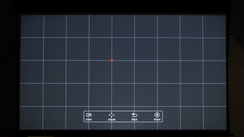 The ViewSonic X2000B-4K has Warping adjustments