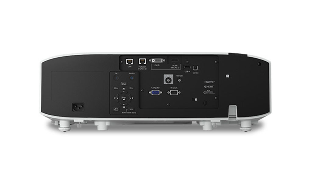 Epson EB-PU1008W Projector from the rear