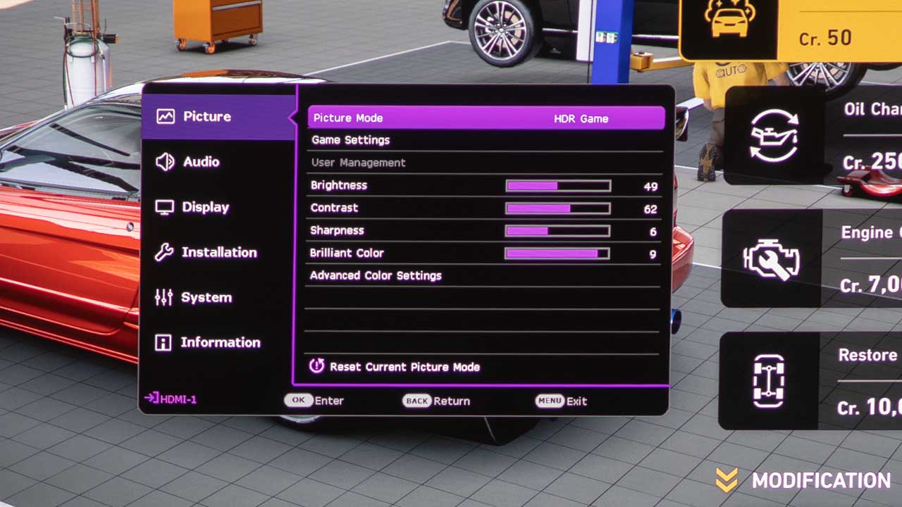 How to change Gran Turismo 7 split screen options