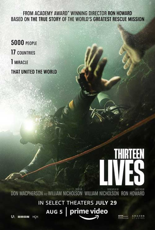 Thirteen Lives Movie Poster - Projector - Reviews