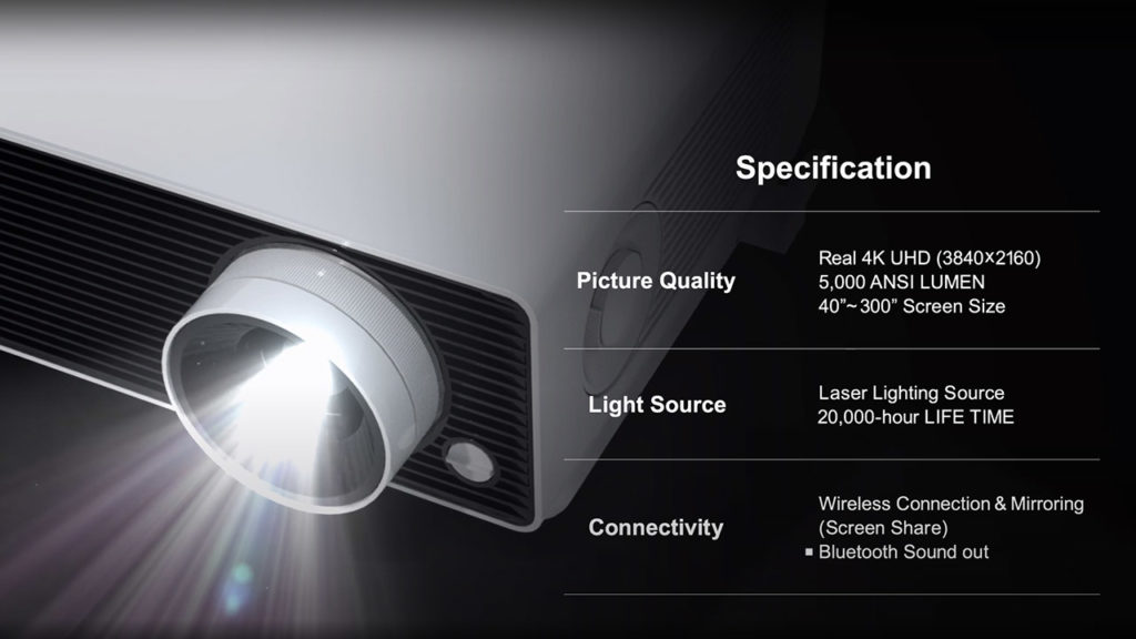 Lg Probeam Bu53Pst Specs - Projector Reviews - Image