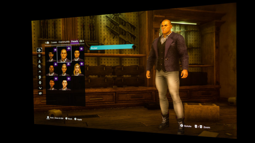 Saints Row Self Made Played On BenQ x3000i