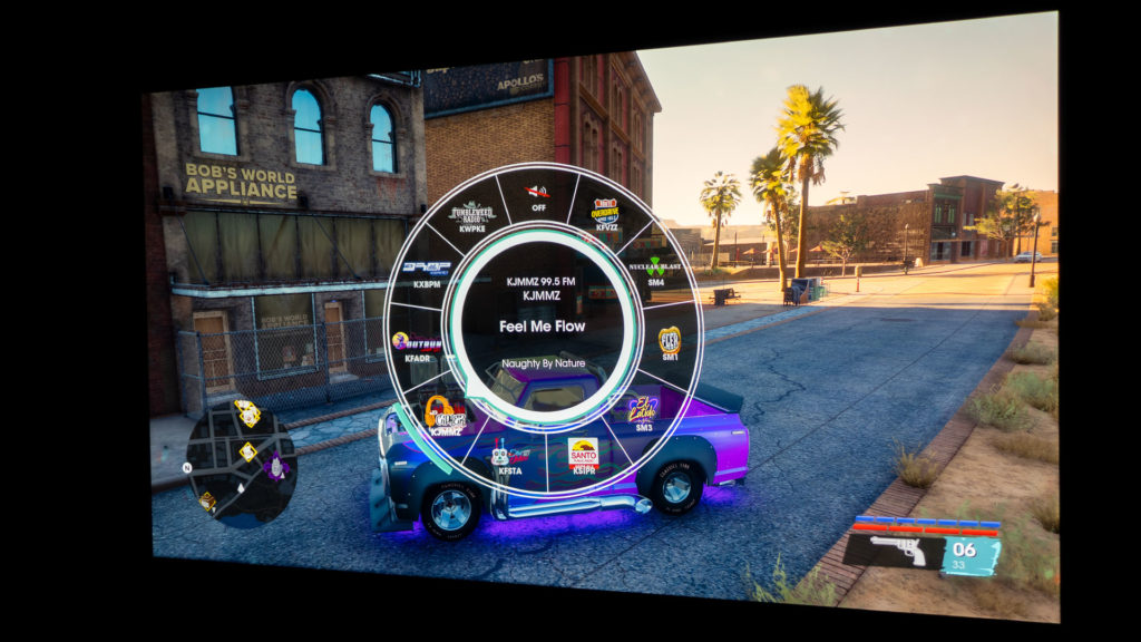 Saints Row Self Made Played On BenQ x3000i