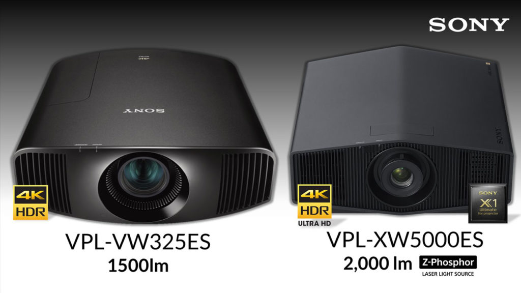 Sony VW325ES and Xw5000Es 4K Projectors - Projector Reviews - Image