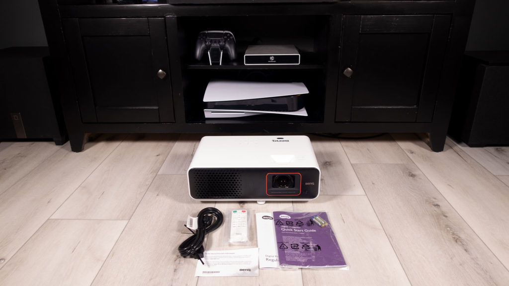 Benq Th690St Gaming Projector Box Contents- Projector Reviews - Image