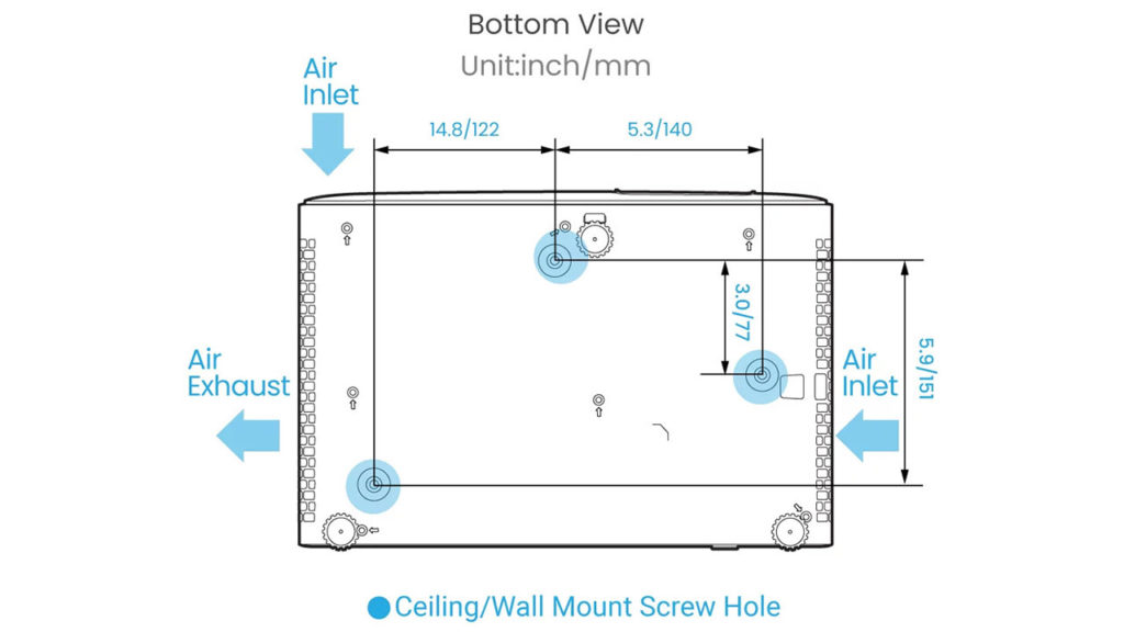 Th690St Air Flow Chart - Projector Reviews - Image