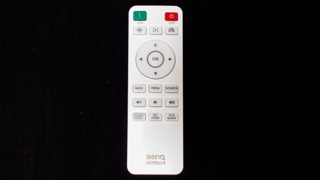 Benq Th690St Remote Control - Projector Reviews - Image