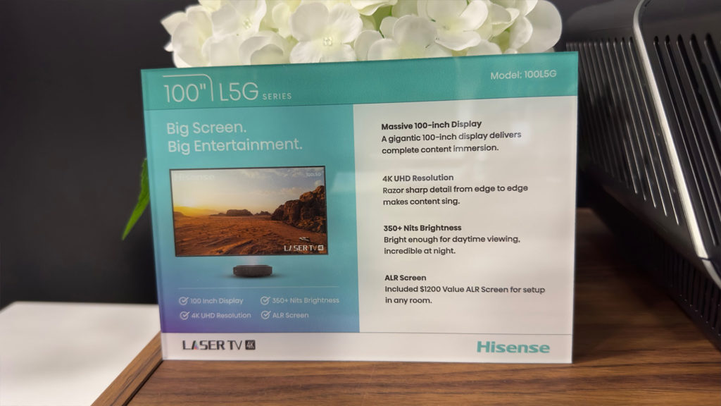 Hisense 100L5G Laser Tv Projector - Projector Reviews - Image