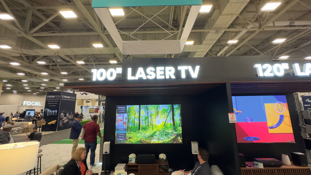 Hisense Laser Tv Booth - Projector Reviews - Image