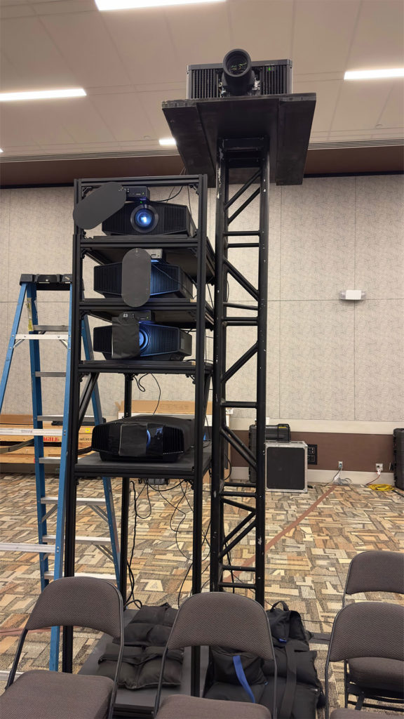 New projectors at the Sony Booth - Projector Reviews - Image