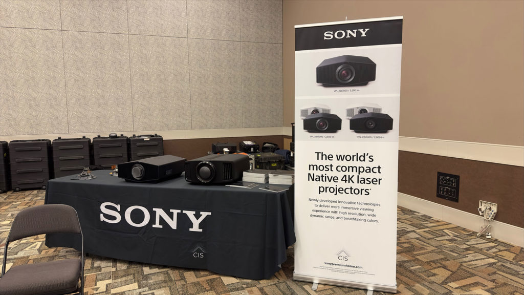 New Projectors at the Sony Booth - Projector Reviews - Image