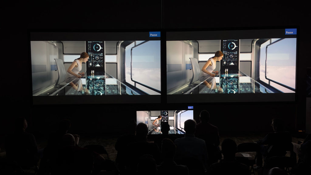 New Projector Comparison at the Sony Booth - Projector Reviews - Image