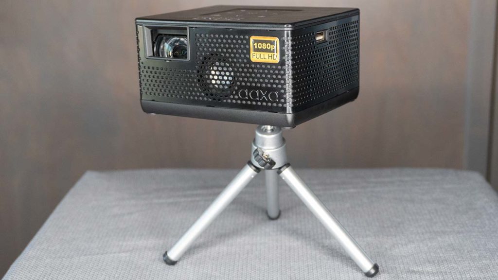 Aaxa P400 On A Tripod - Projector Reviews - Image