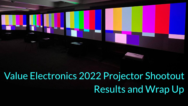 Value Electronics Projector Shoot Out Results