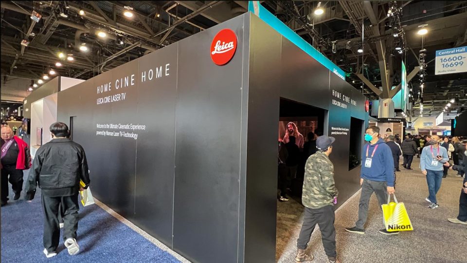 The Leica Booth At Ces 2023 - Projector Reviews - Image