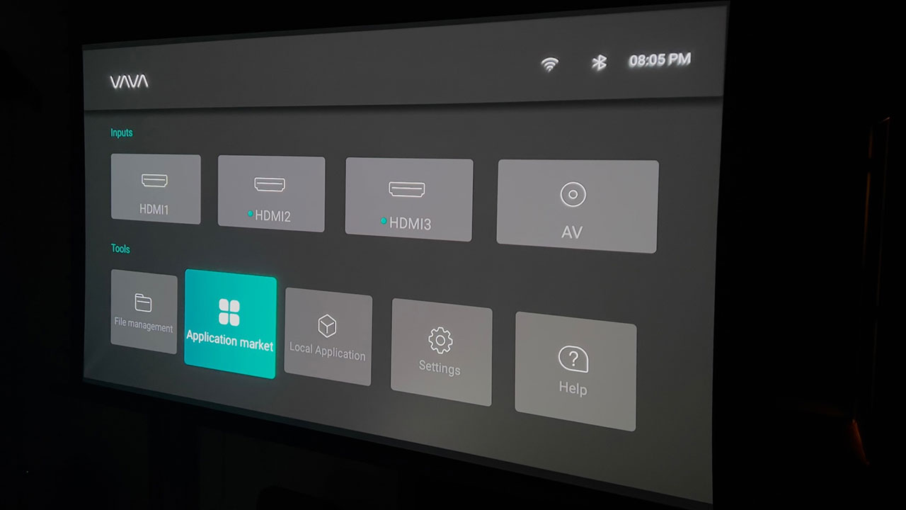 VAVA-Chroma-Main-Menu - Projector Reviews image