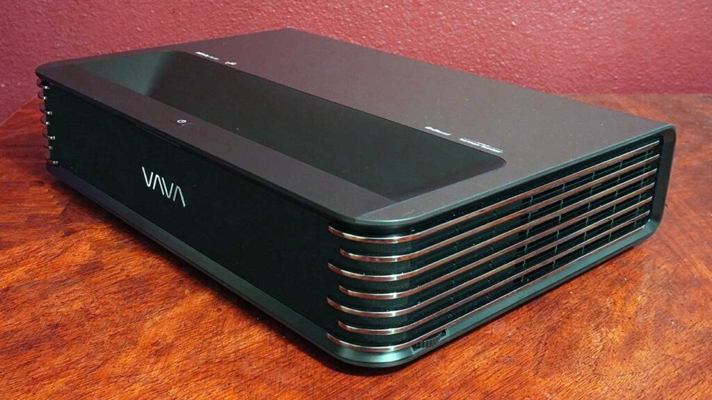 Vava Chroma Projector Chassis from the right - Projector Reviews - Image