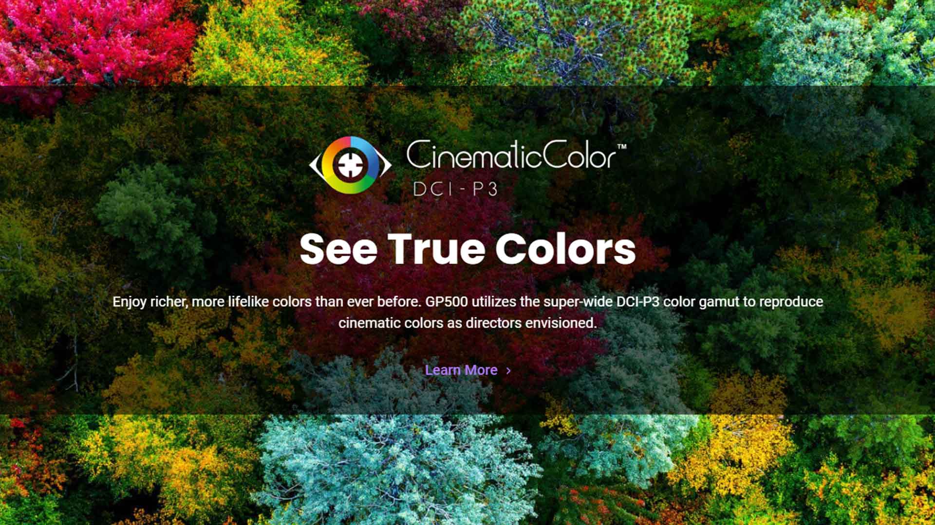 90% Of The Dci-P3 Color Gamut And 97% Of The Rec. 709 Color -Gamut - Projector Reviews - Image