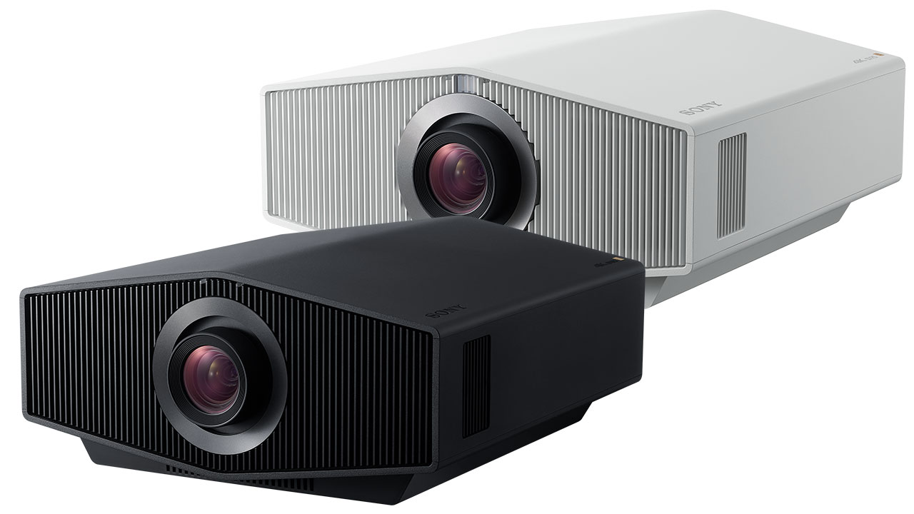 The Sony Xw6000Es Is Available In Black And White - Projector Reviews - Image