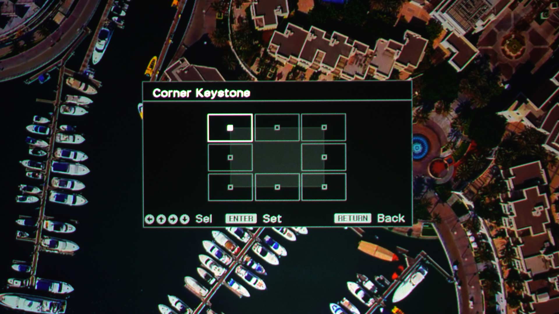 Sony Uses A Common Menu System - Projector Reviews - Image
