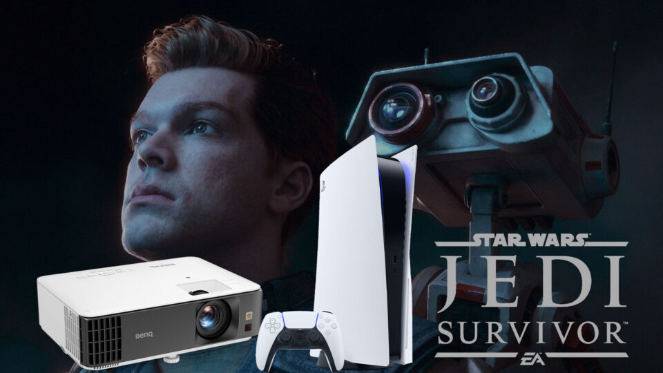 Star Wars Jedi: Survivor Cover Screen - Projector Reviews - Image