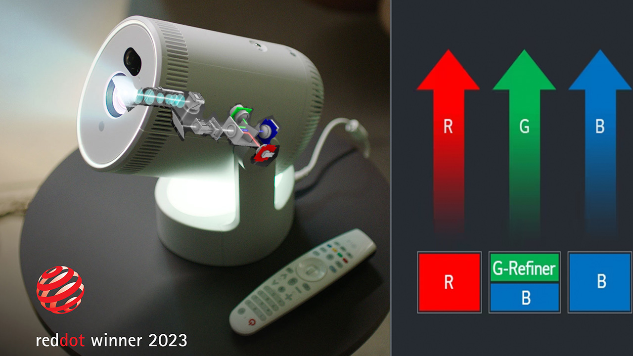Lg Pu700R - RedDot Award Winner - Projector Reviews - Image