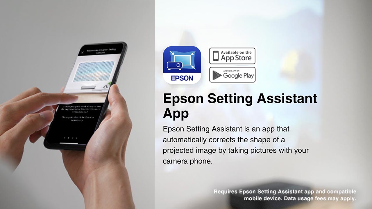 Epson Setting Assistant App - Projector Reviews - Image