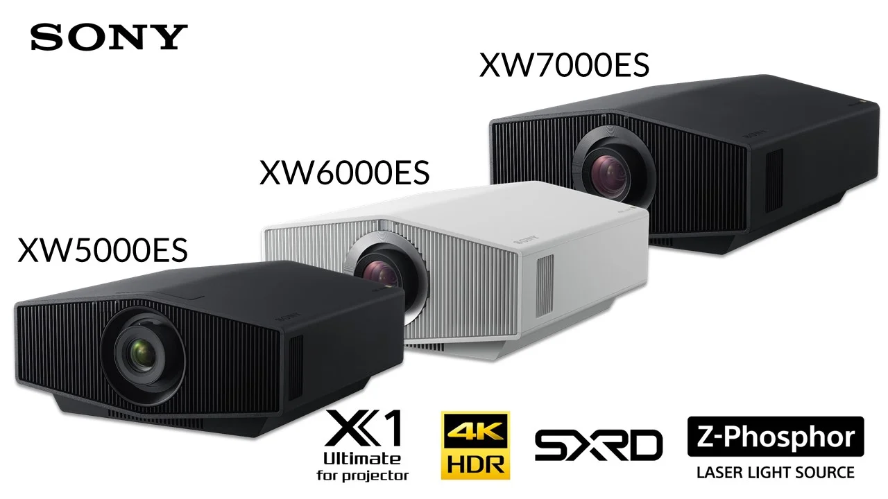 2023 Sony XW models - Projector Reviews Images
