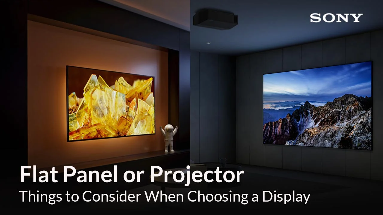 Flat Panel or Projector - Projector Reviews Images