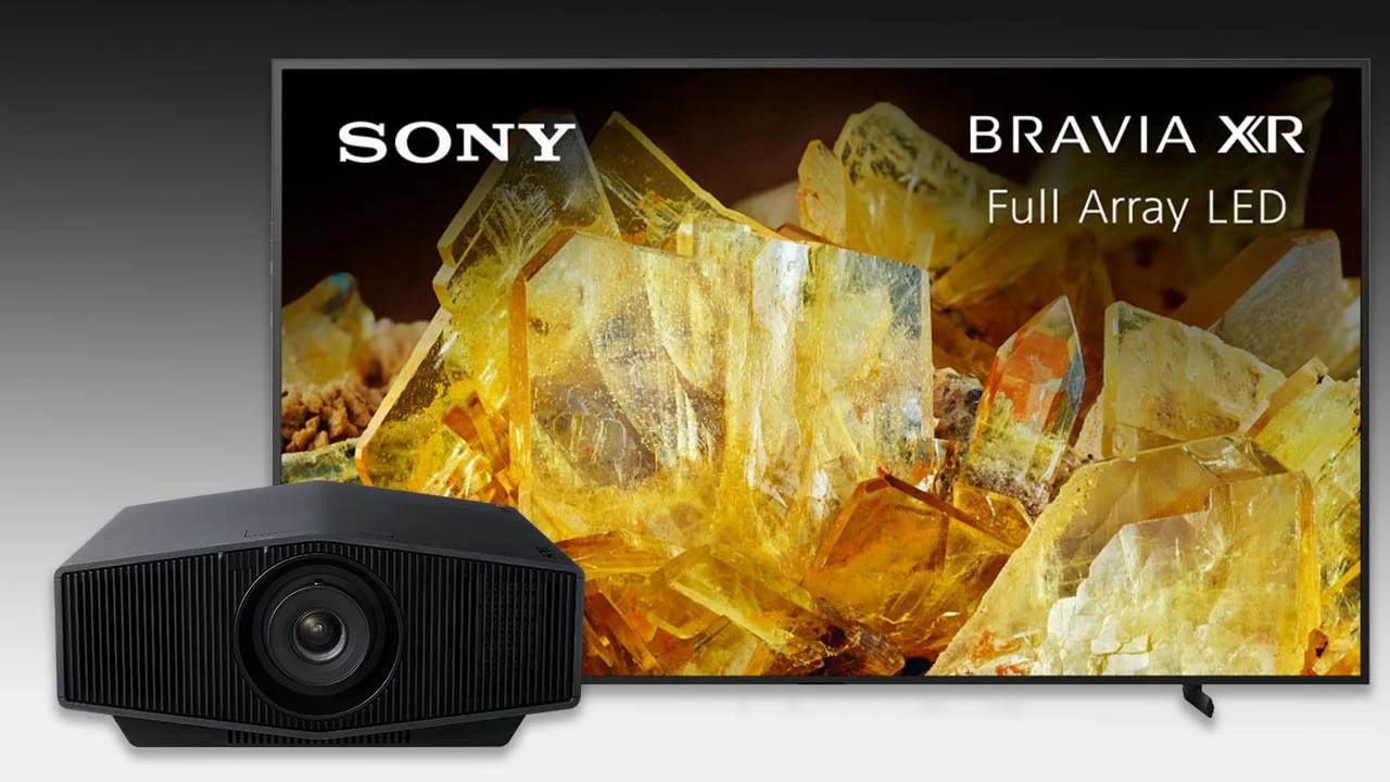 Sony-FPJ-vs-TV - Projector Reviews Images
