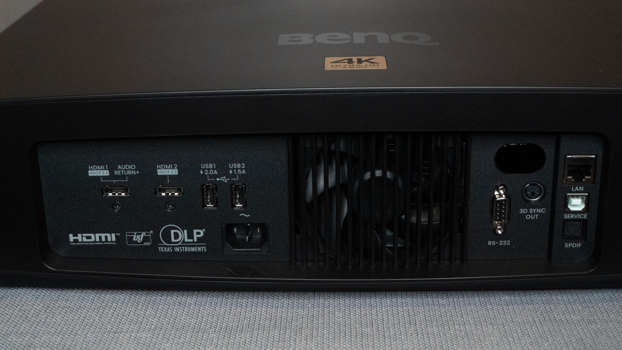 BenQ-W5800-Sample-Connections - Projector Reviews - Image