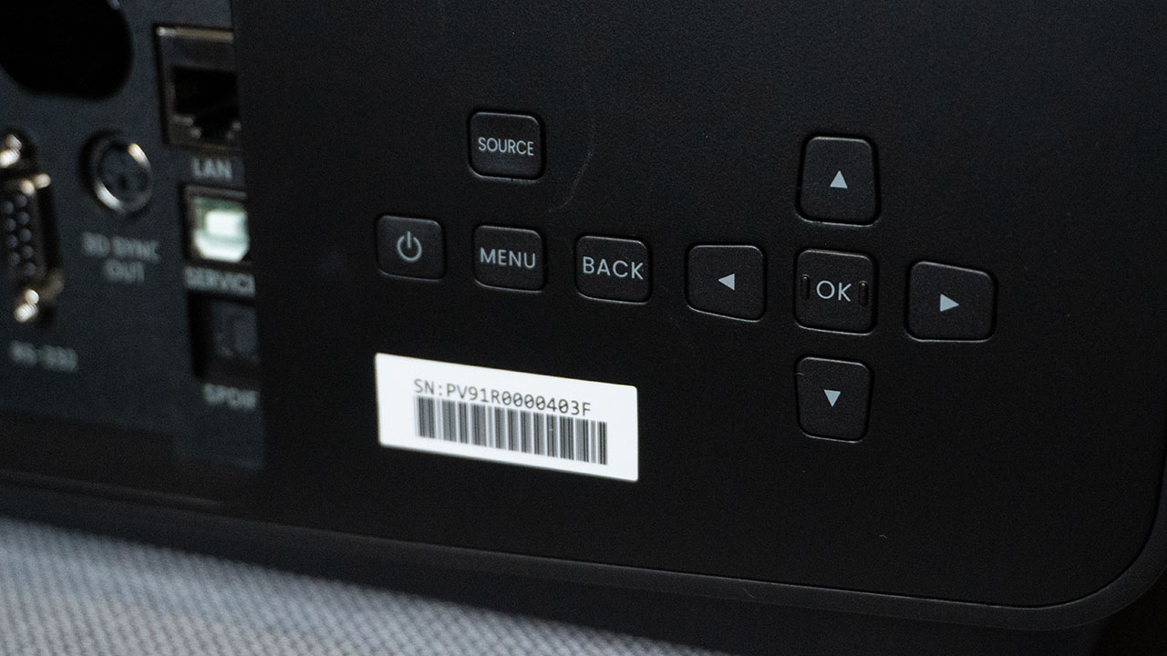 BenQ-W5800-Sample-Control-Panel - Projector Reviews - Image