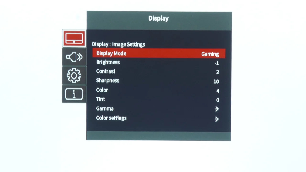 ViewSonic_LX7004K_Menu#1 - Projector Reviews Images