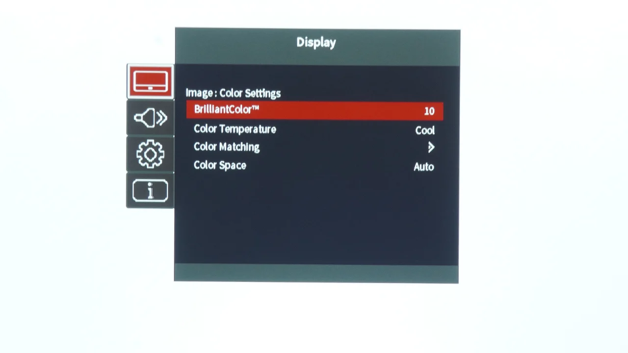 ViewSonic_LX7004K_Menu#2 - Projector Reviews Images