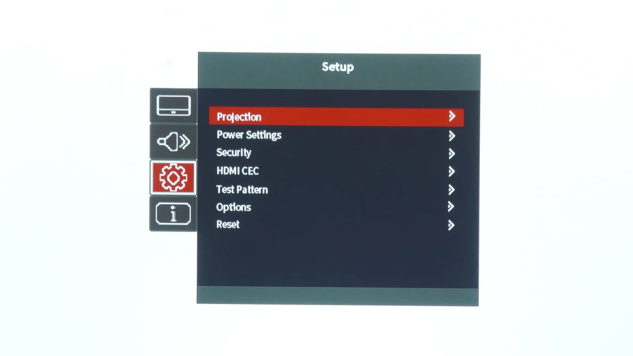 ViewSonic_LX7004K_Menu#5 - Projector Reviews Images
