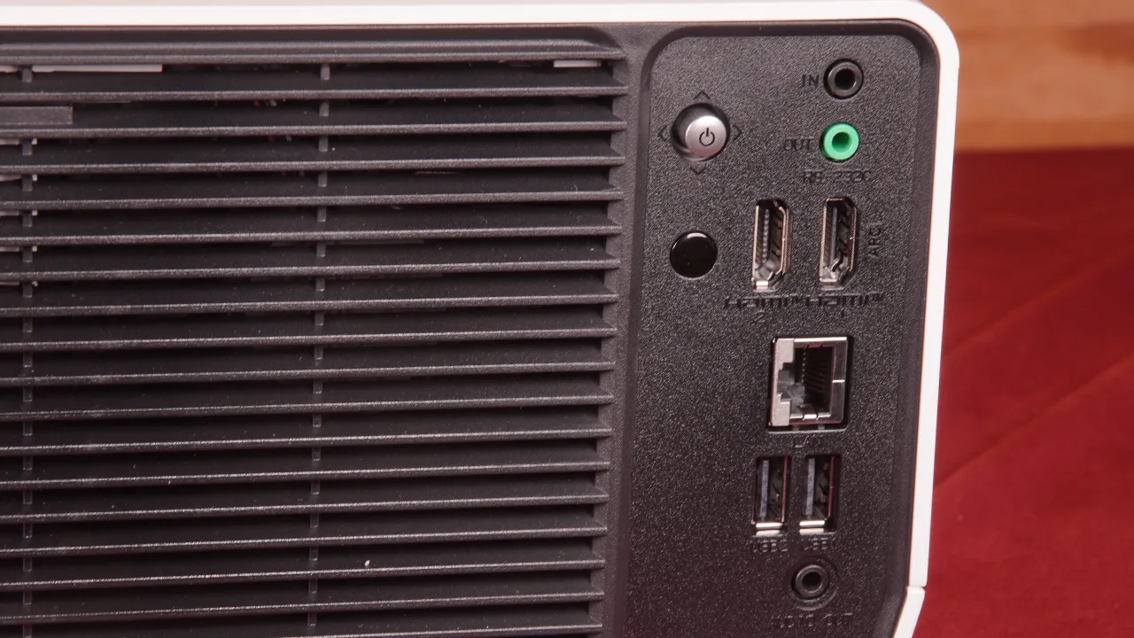 Lg Bf50Rg Projector Connection and Inputs - Projector Reviews - Image