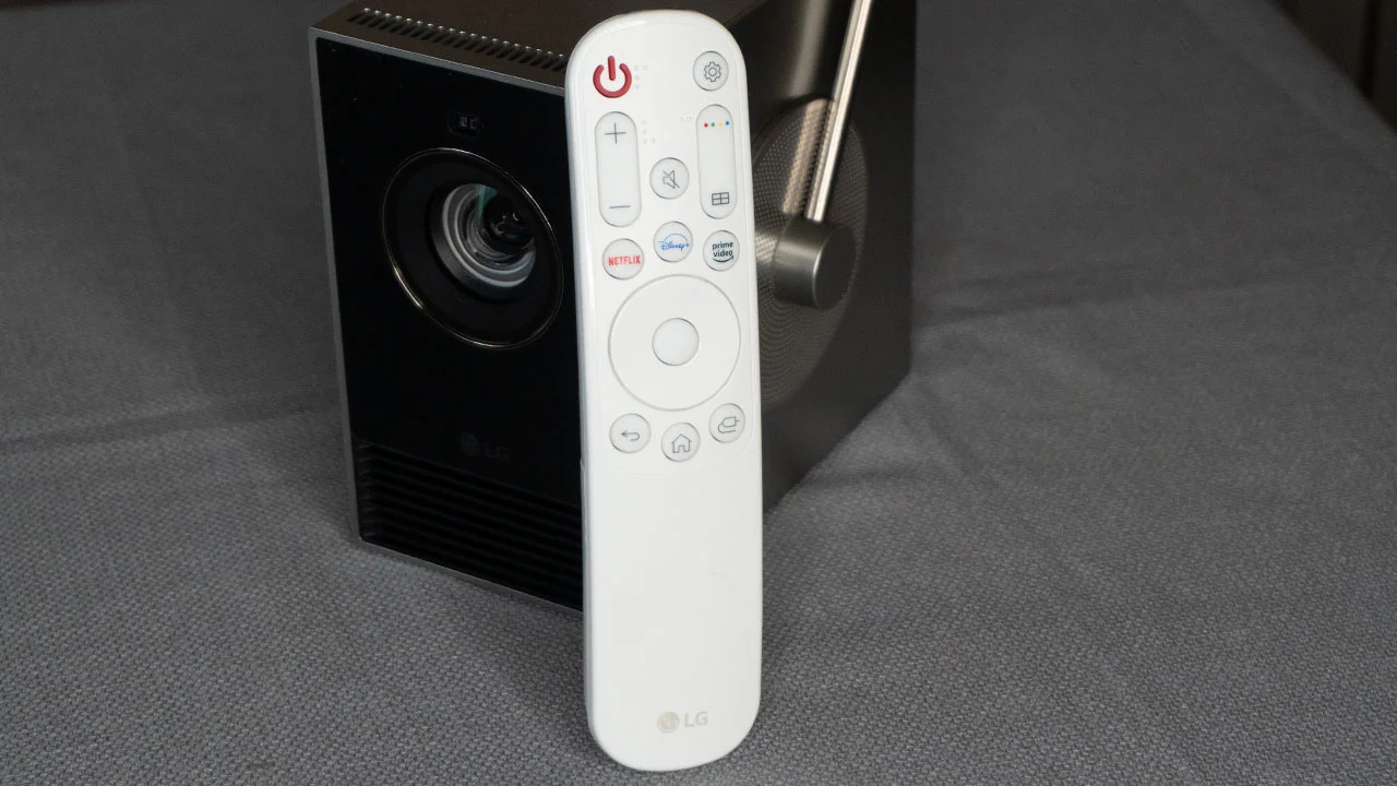 LG HU710PB Remote - Projector Reviews - Image