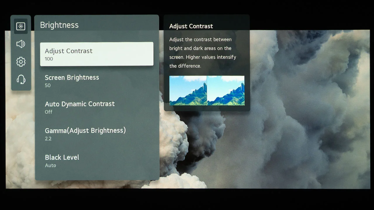LG HU710PB Menu - Projector Reviews - Image
