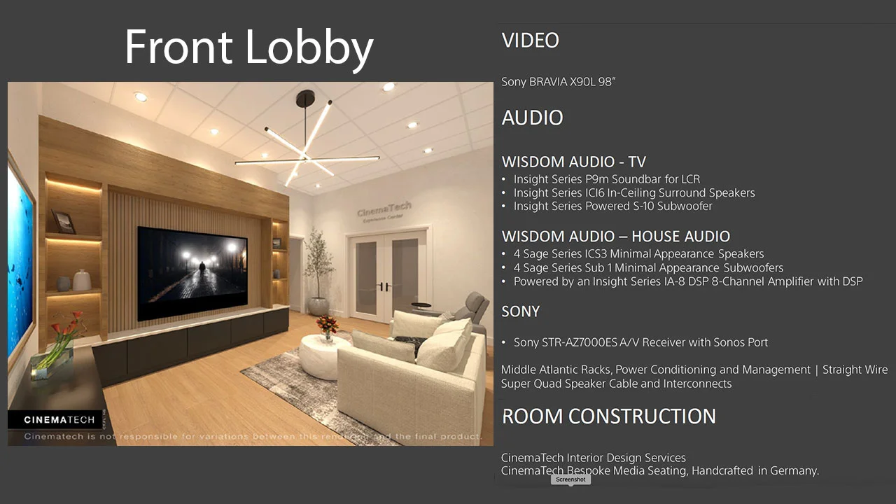 CinemaTech-Lobby-Gear - Projector Reviews Images