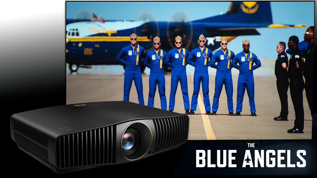 BenQ W5800-w-Blue-Angels - Projector Reviews Images
