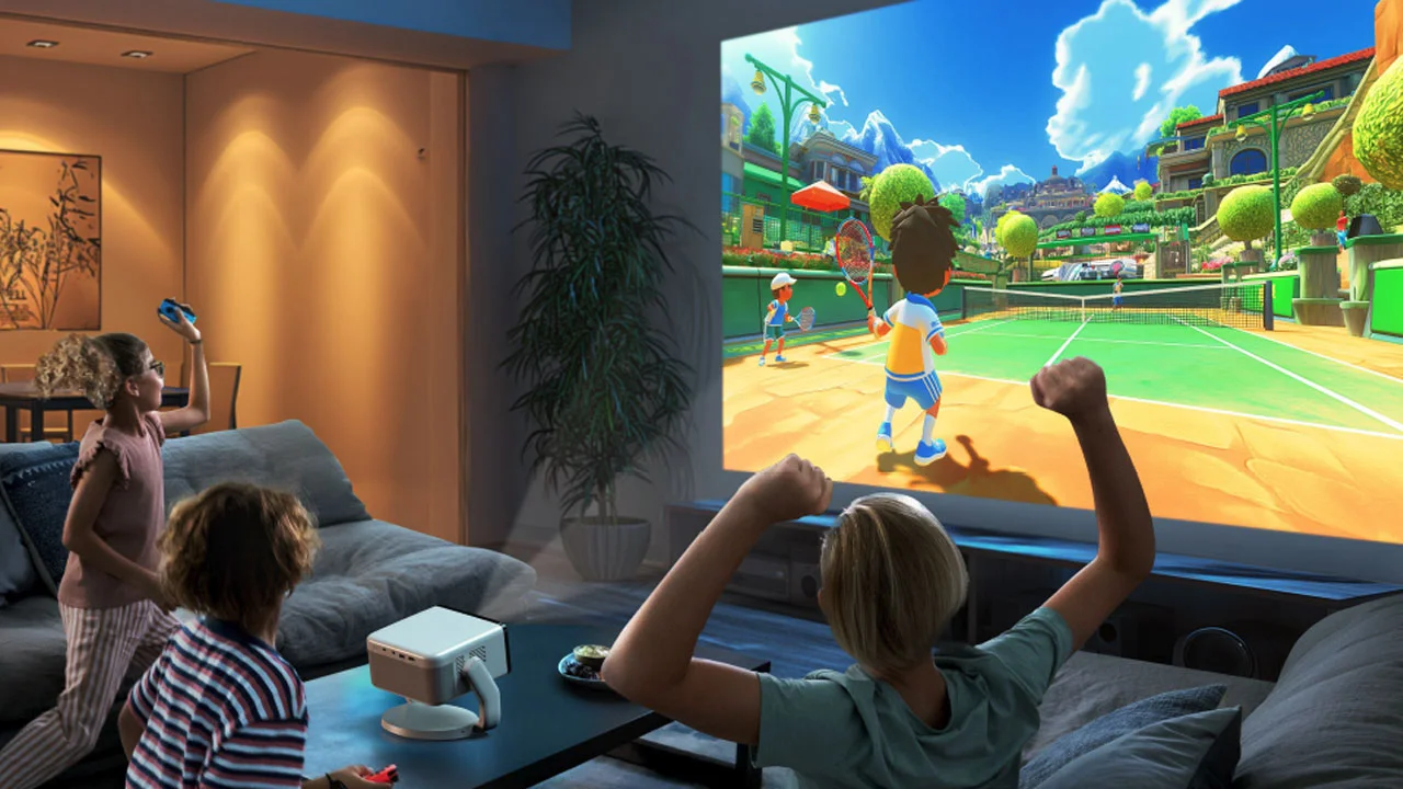 Epson-EF22-Gaming - Projector Reviews Images